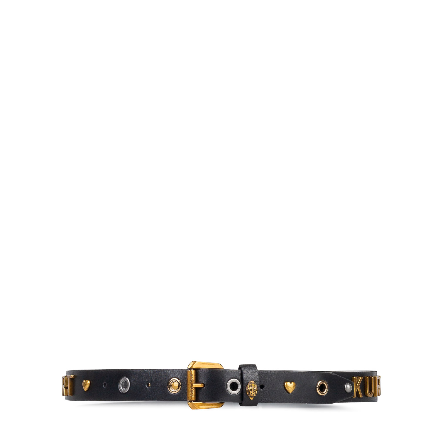 Ζώνες γυναικείες Kurt Geiger Μαύρο 5411400109 Kurt 30 Belt 262