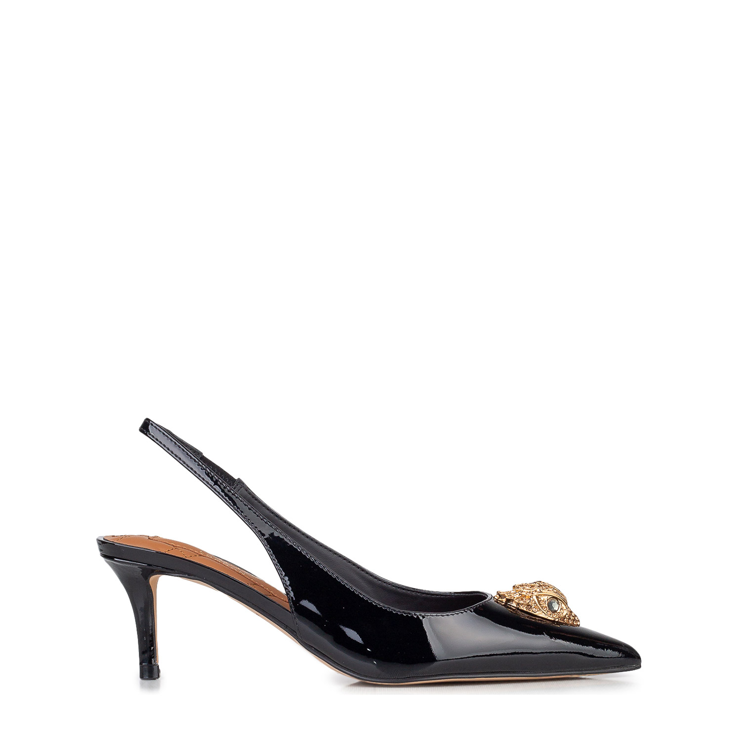 Γόβες γυναικείες Kurt Geiger Μαύρο 9786900309 Belgravia Sling Back 262