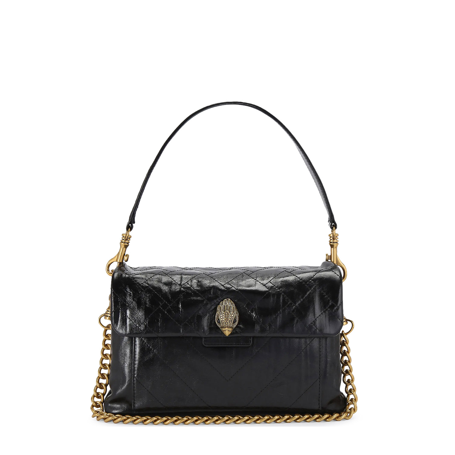 Shoulder Bags γυναικεία Kurt Geiger Μαύρο 5851700019 Celia Shoulder Bag 100