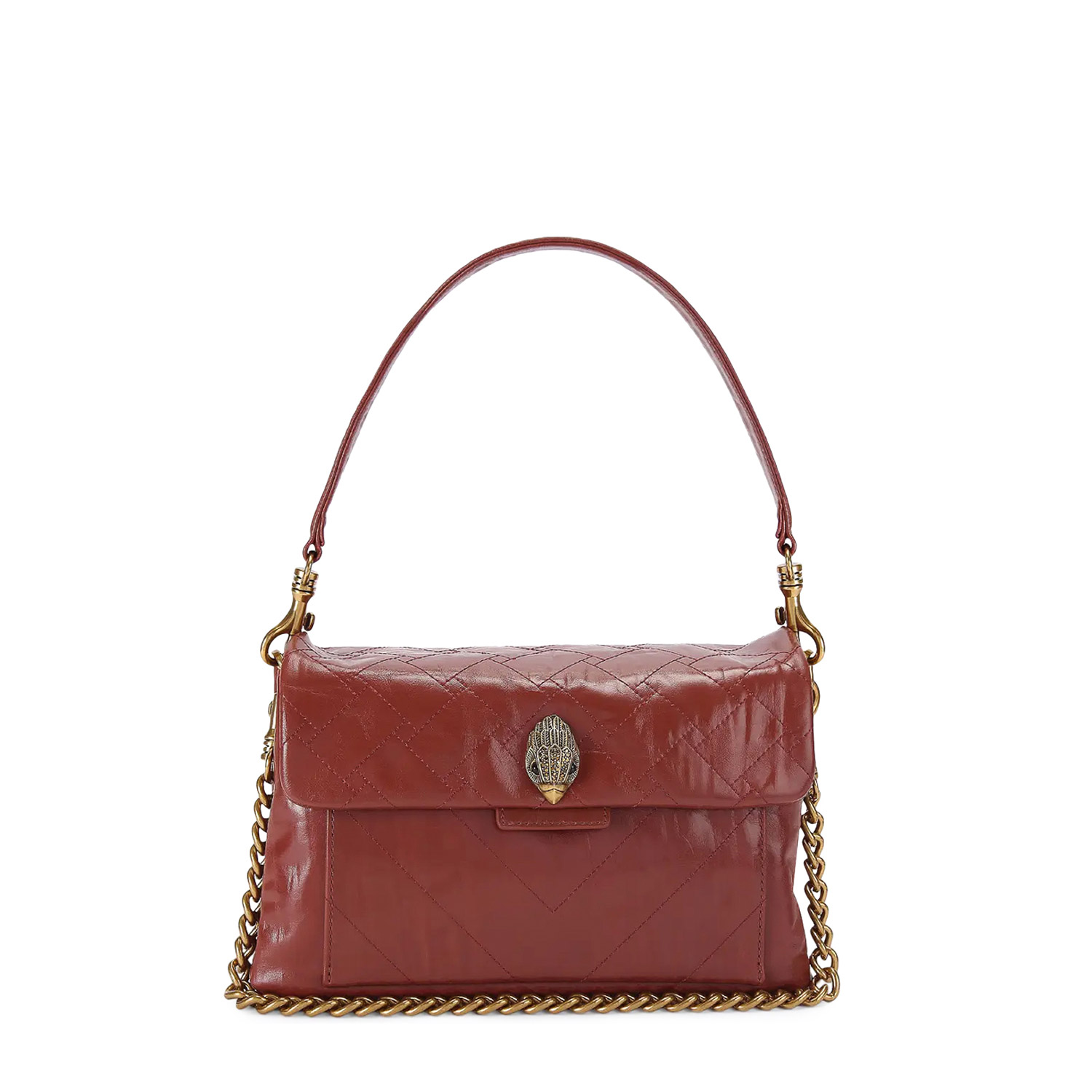 Shoulder Bags γυναικεία Kurt Geiger Μπορντώ 5851754019 Celia Shoulder Bag 100