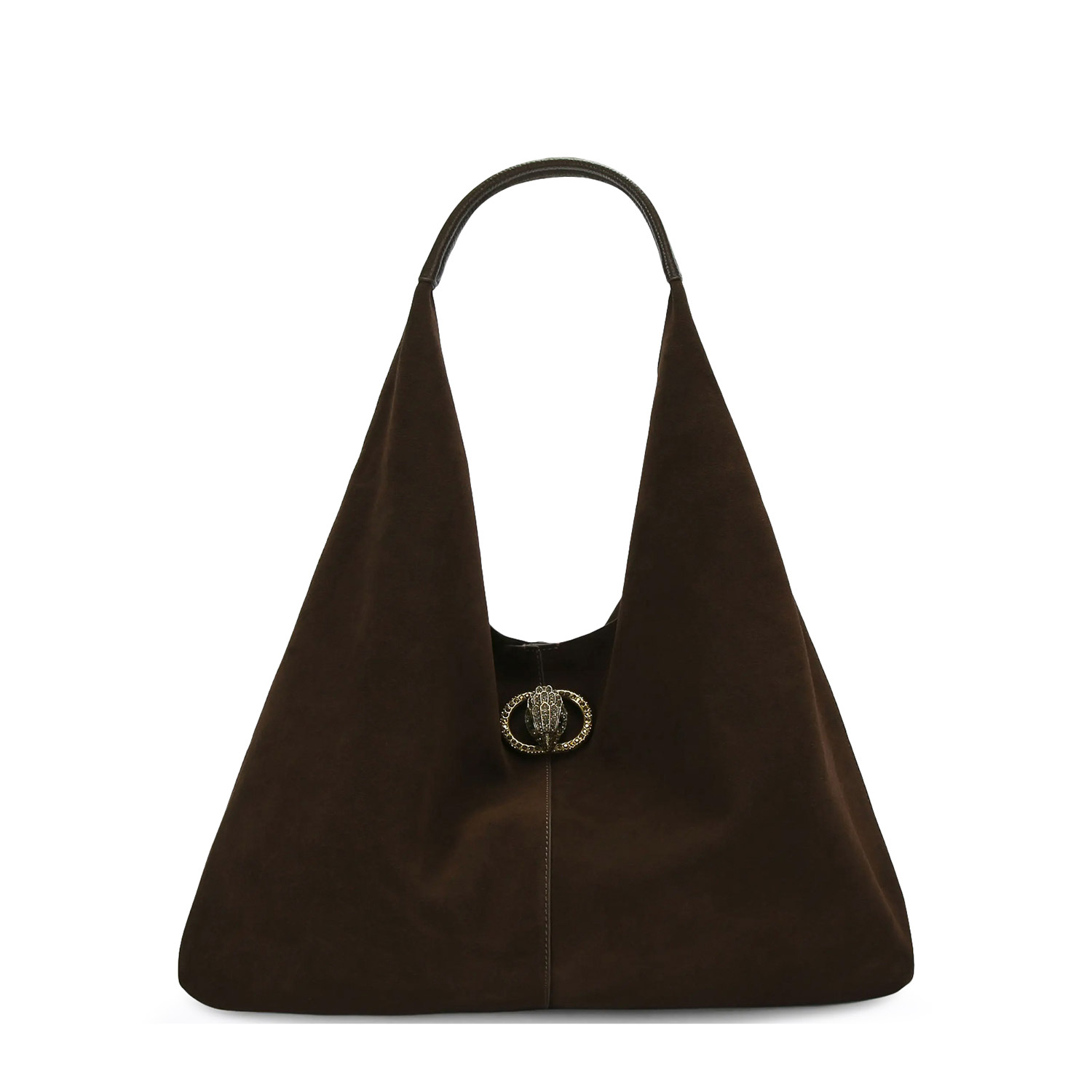 Shopping γυναικεία Kurt Geiger Καφέ 5049731209 Chelsea LG Slouch Hobo 100
