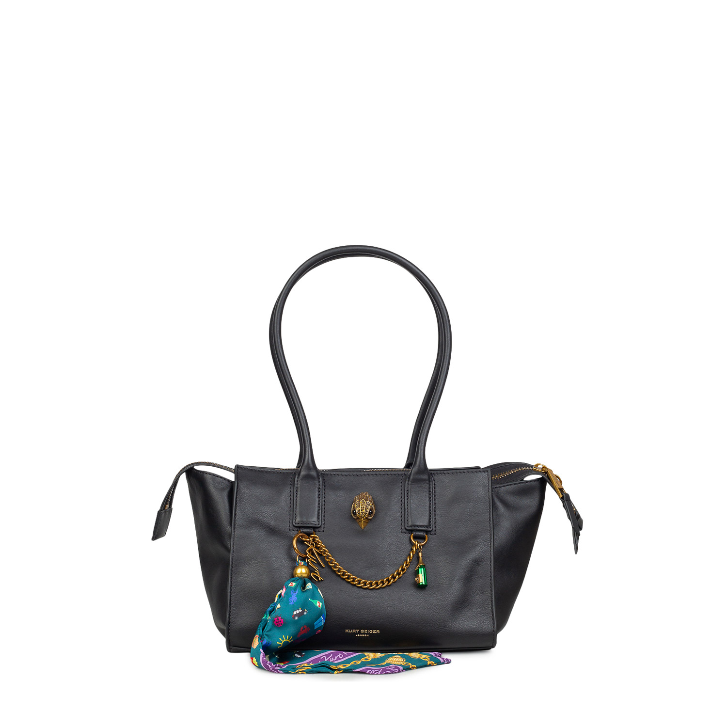 Shopping γυναικεία Kurt Geiger Μαύρο 5839000109 Sloane SM Shopper 100