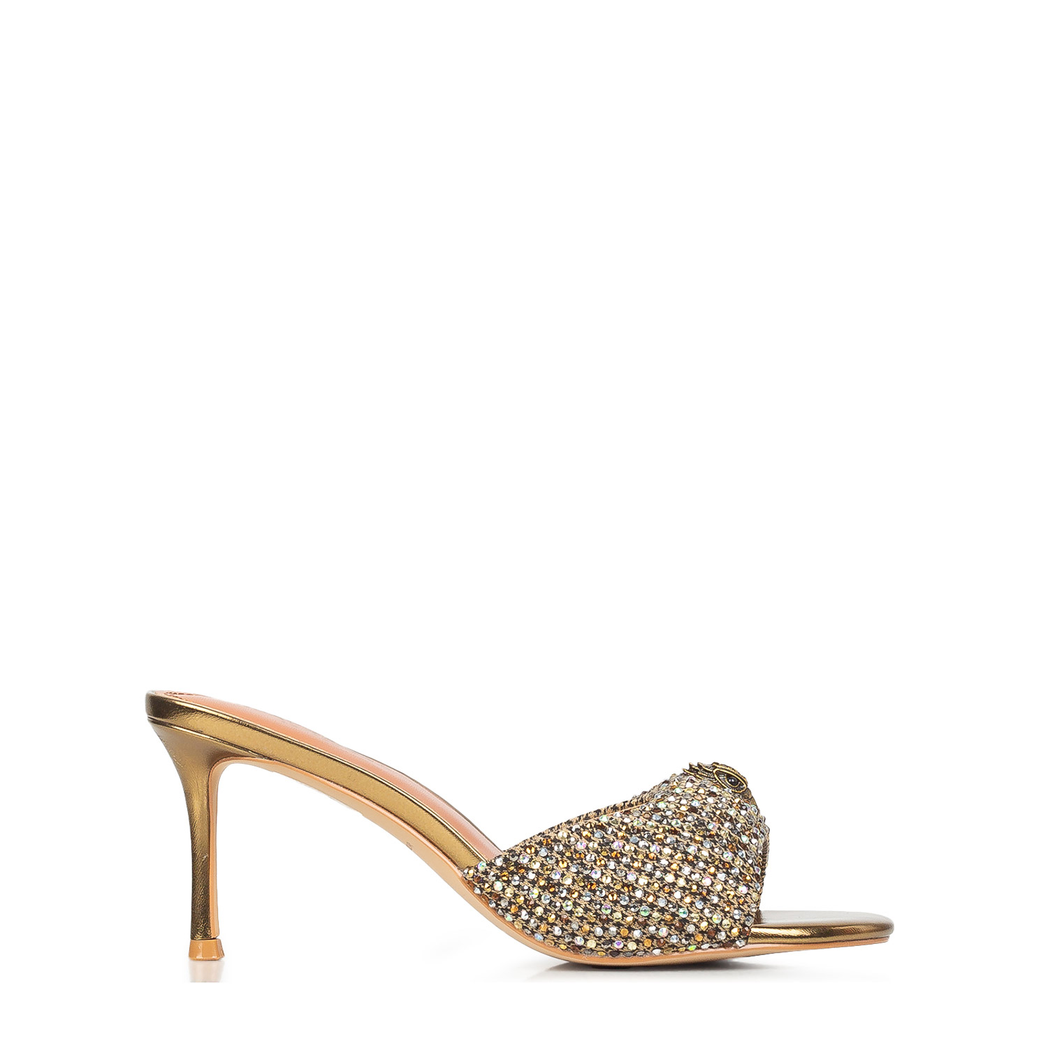 Πέδιλα-Σανδάλια γυναικεία Kurt Geiger Μπεζ 5857443609 Oxford Heel Mule 75 100