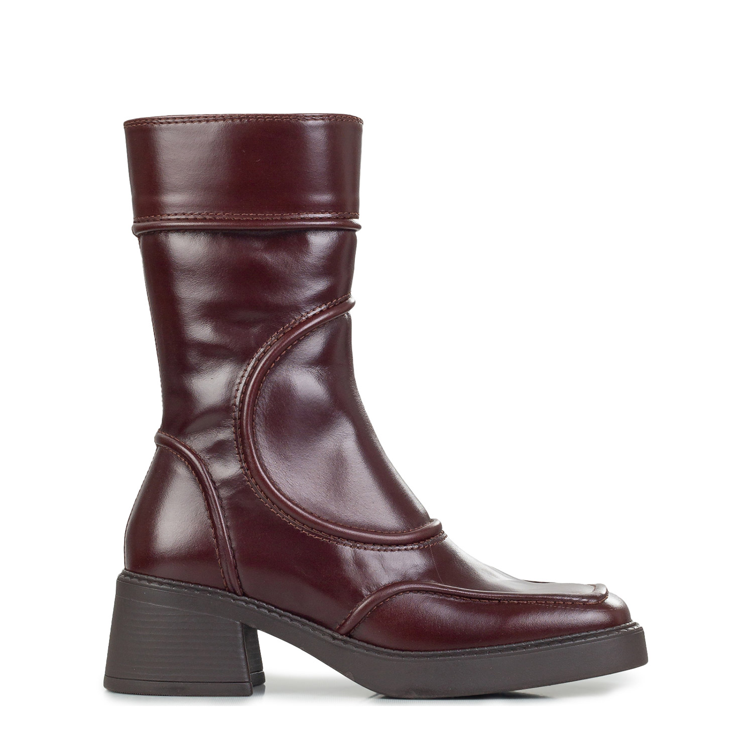 Μπότες - Μποτάκια γυναικείες Miista Καφέ E8_3740 Malene Ankle Boots 261