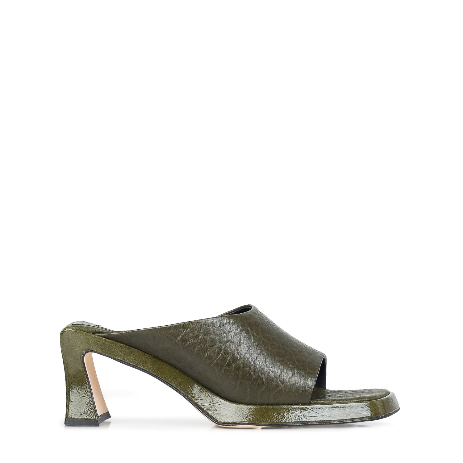 Πέδιλα-Σανδάλια γυναικεία Miista Χακί MI_5957 Sonali Asymmetric Sandals 262