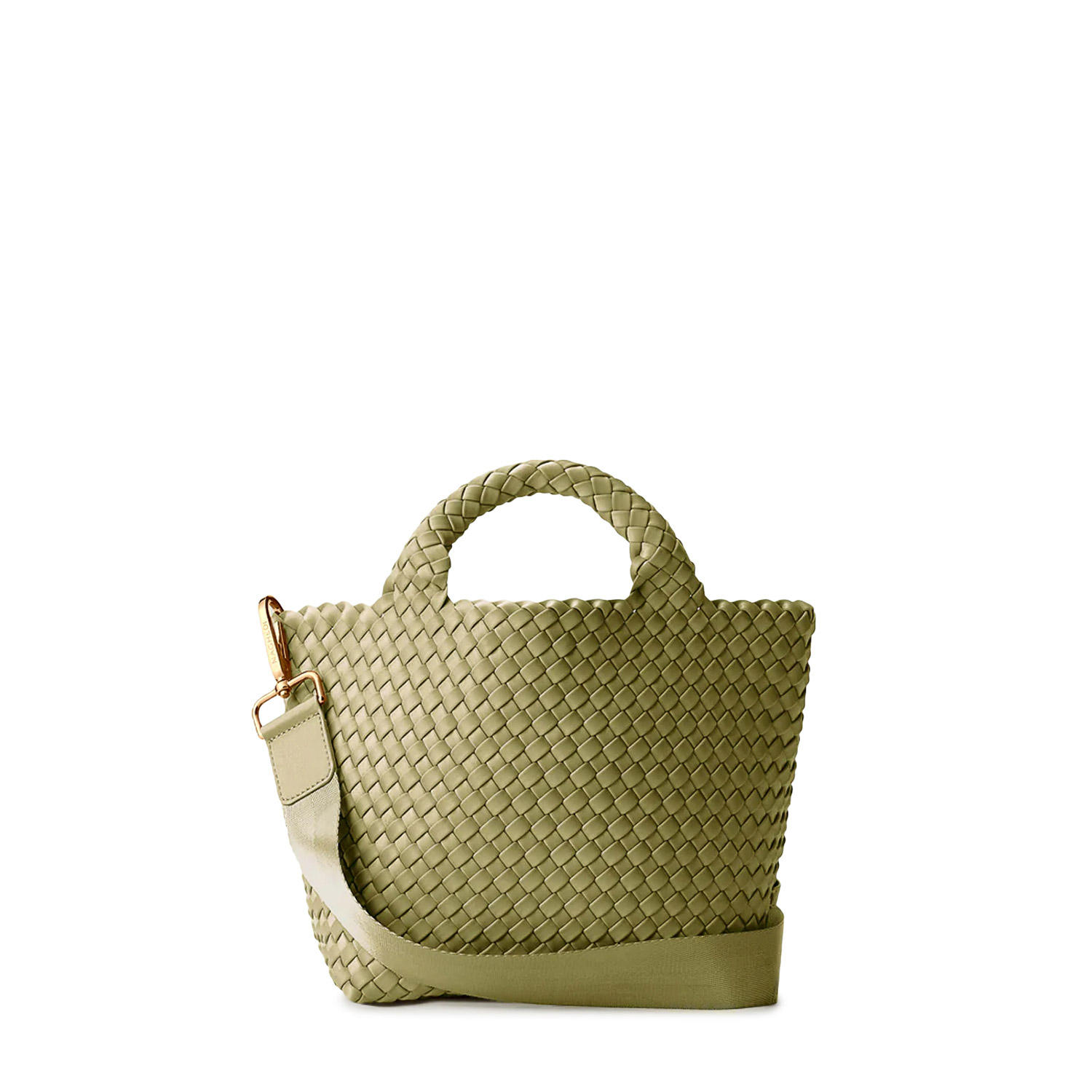 Shopping γυναικεία Naghedi Bottle Green SN03012LDBOT St. Barths Small Tote 271