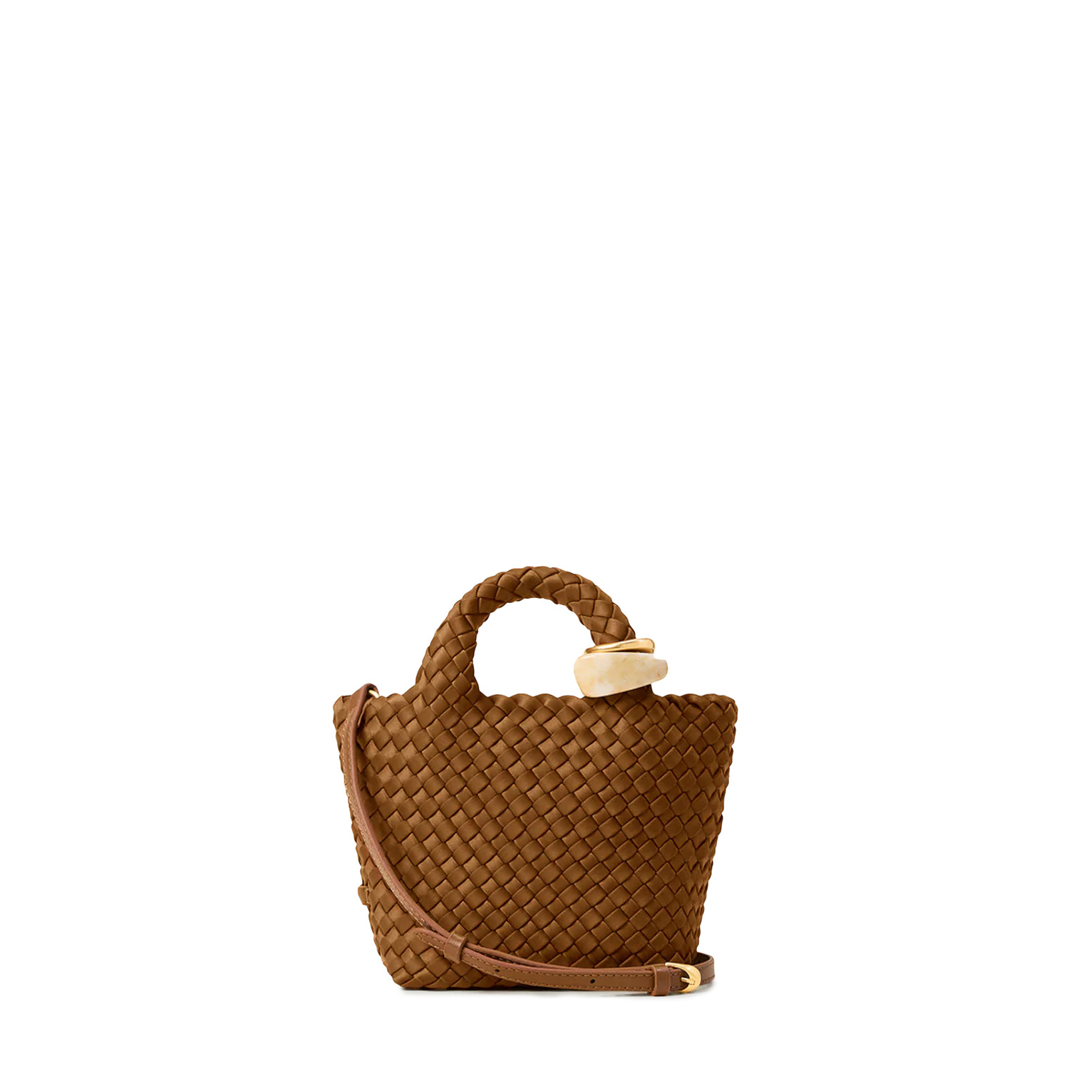 Χιαστί γυναικεία Naghedi Teak SN03011QJTEA St. Barths Petit Tote Beads 100