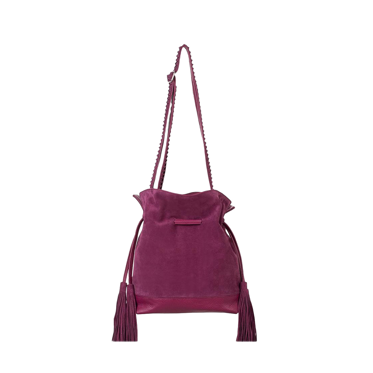 Χιαστί γυναικεία Park House Φούξια Box Bucket Bag 262