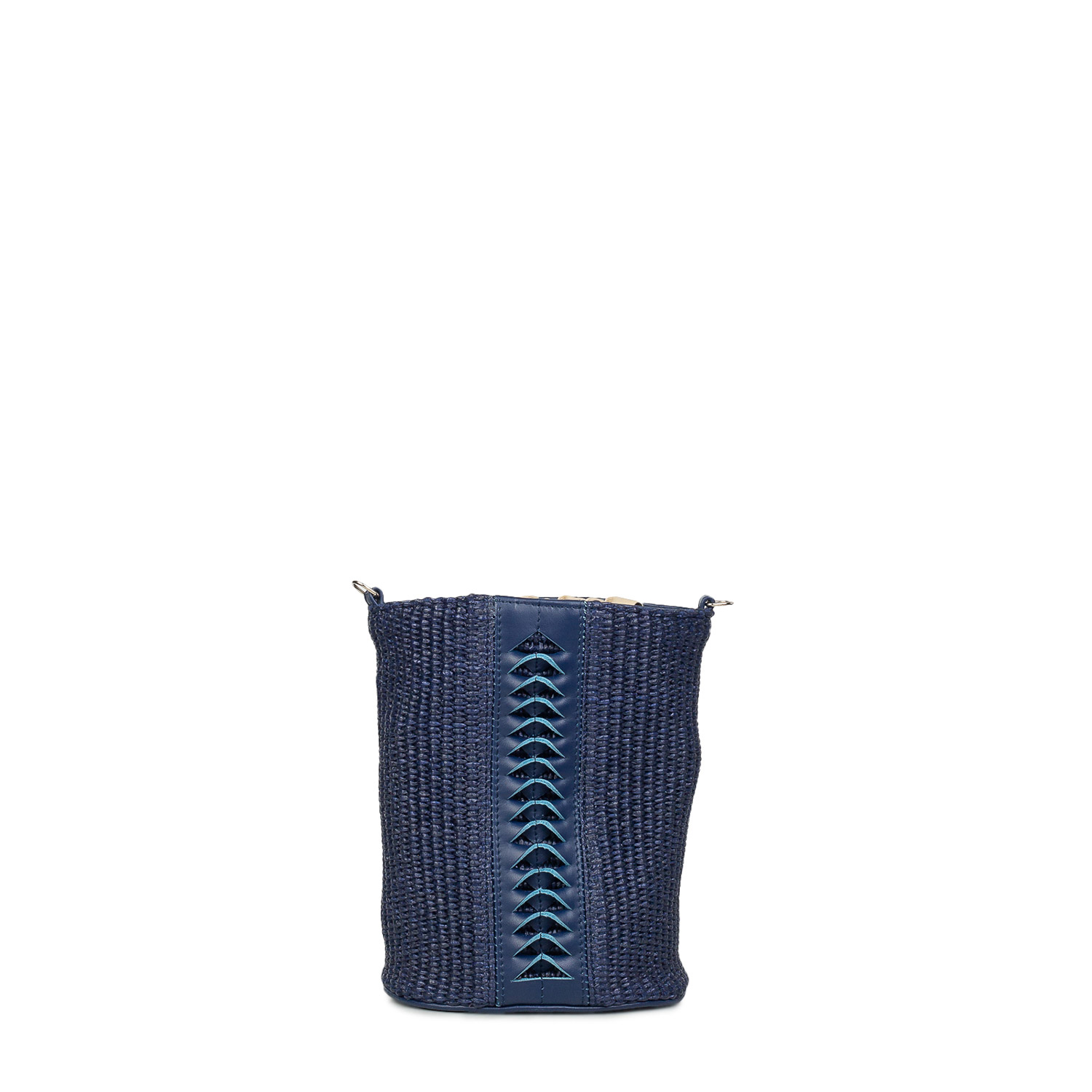 Χιαστί γυναικεία Park House Μπλε Mini Bongo Raffia 262