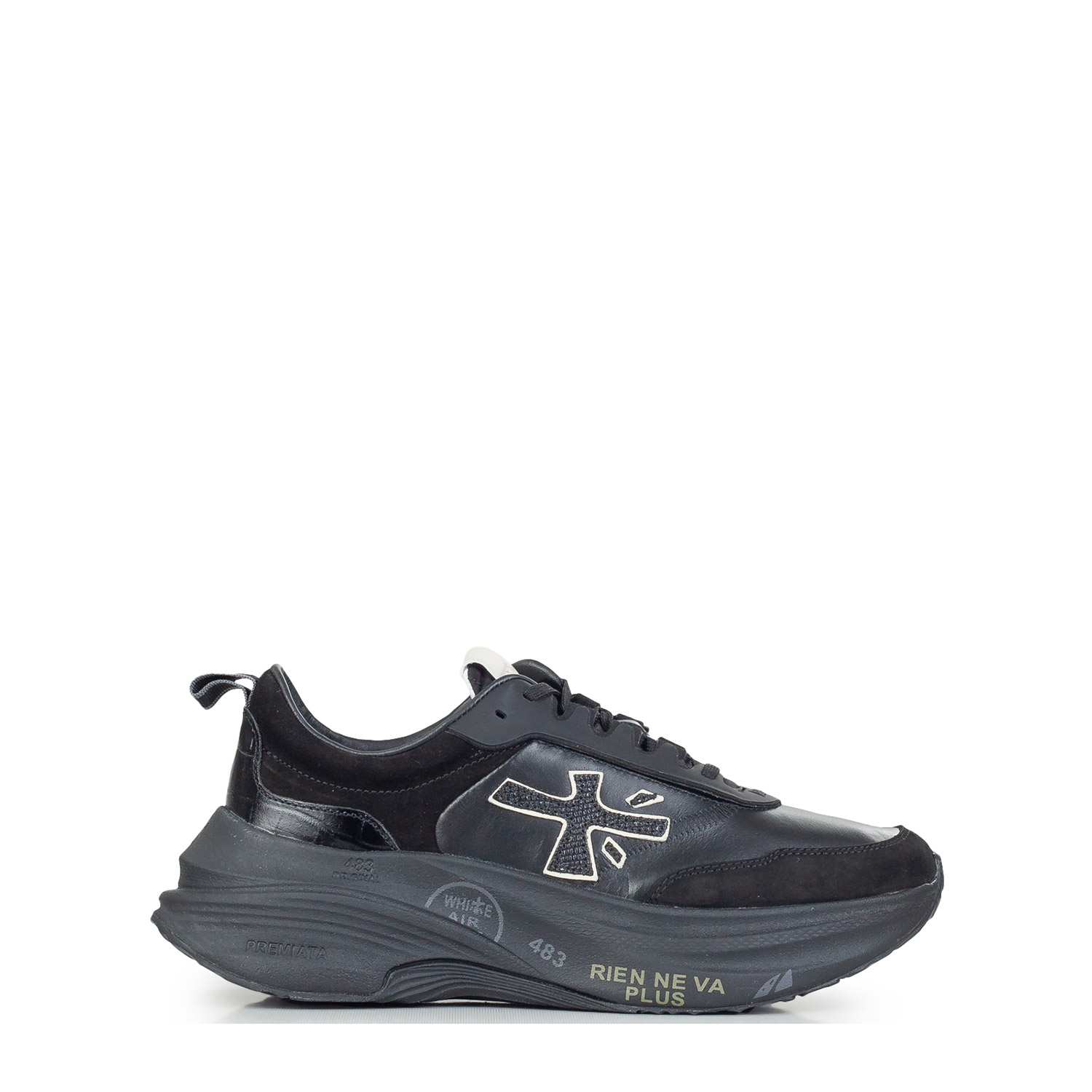 Sneakers γυναικεία Premiata Μαύρο 7905 Hill 271