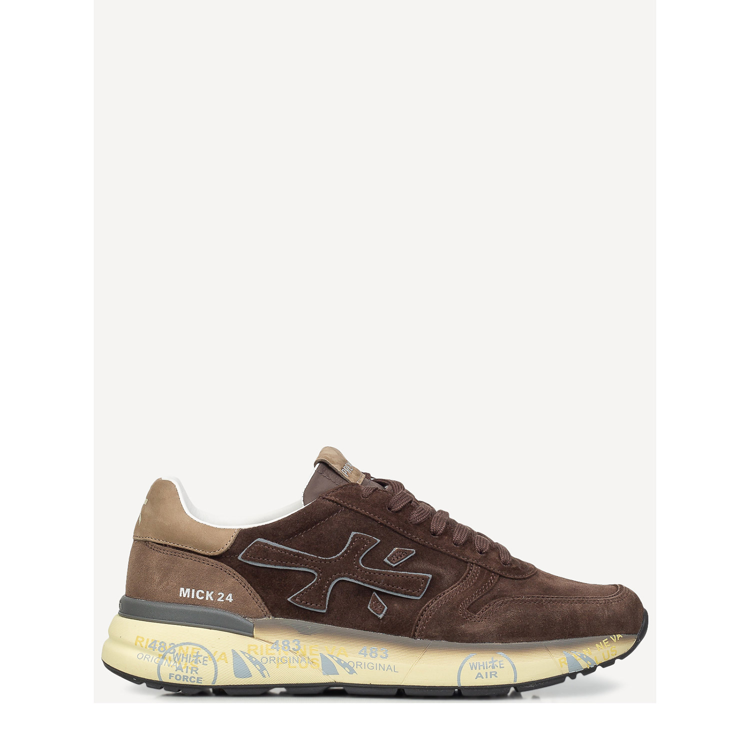 Sneakers ανδρικά Premiata Καφέ 7898 Mick 271