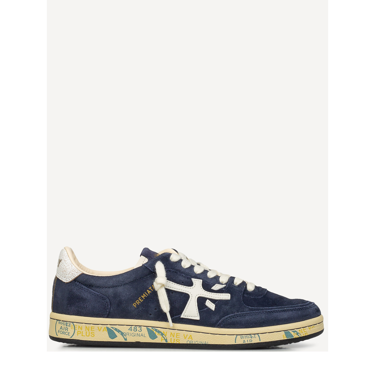 Sneakers ανδρικά Premiata Μπλε Σκούρο 7708 BSKT Clay 271