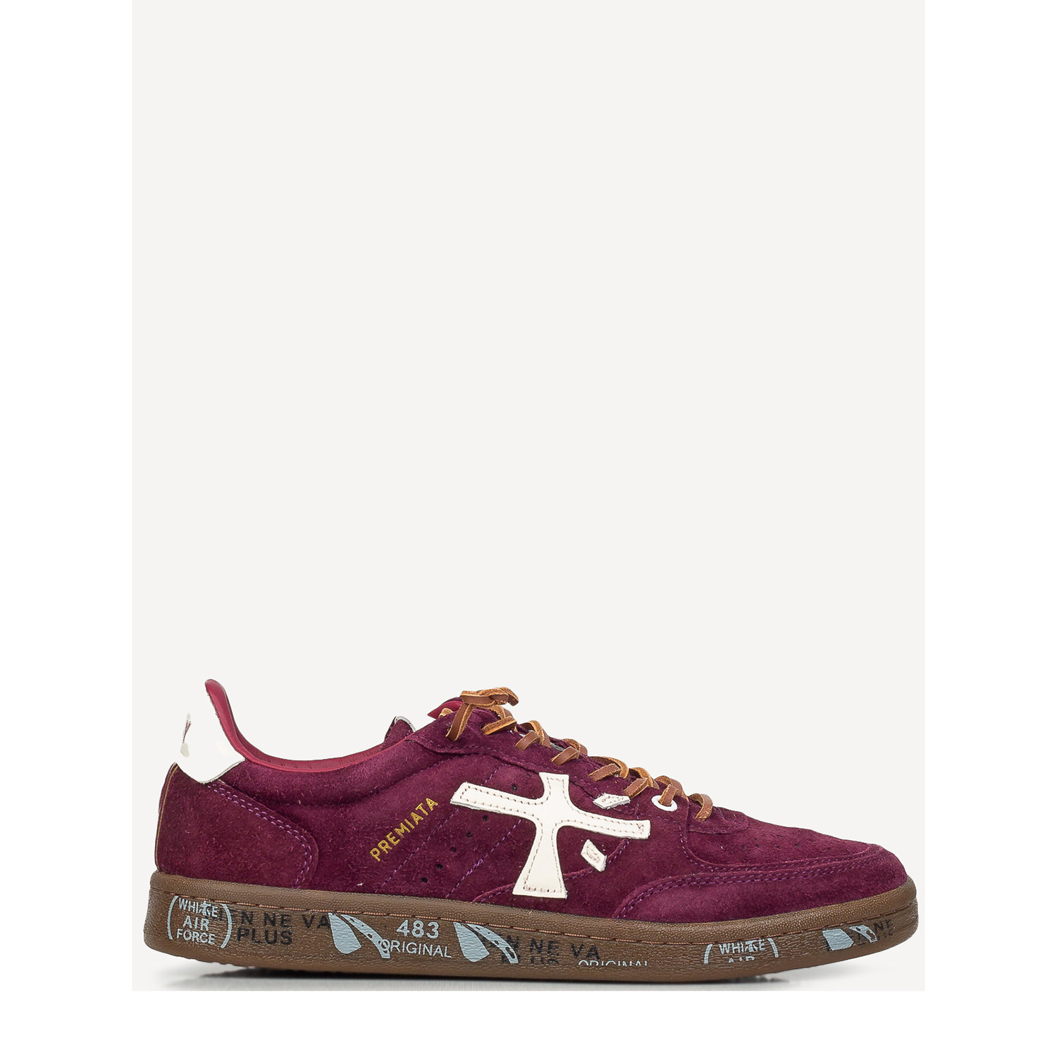 Sneakers γυναικεία Premiata Μπορντώ 7688 BSKT Clad 271
