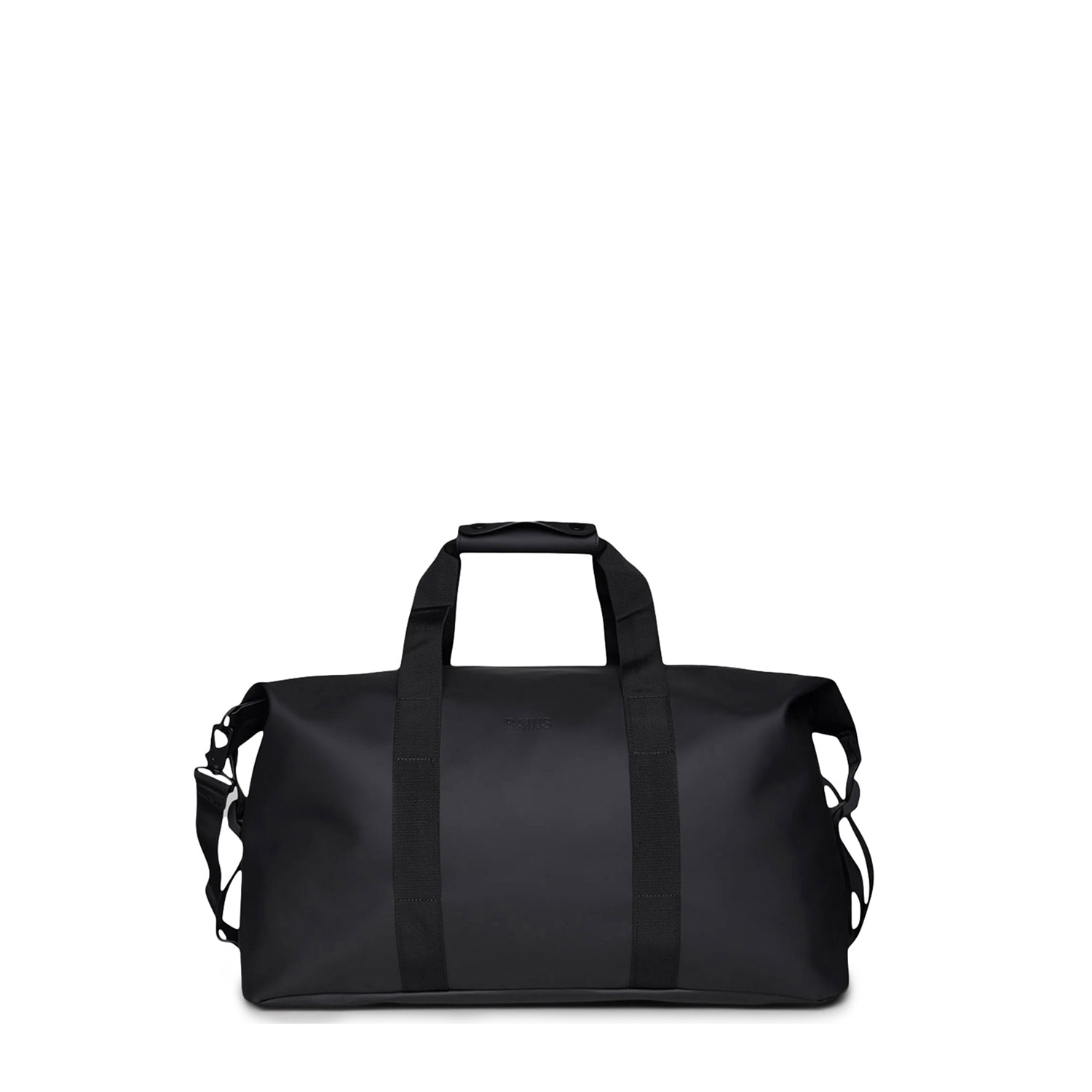 Travel Luggage ανδρικά Rains Μαύρο 14200-01 Hilo Weekend Bag W3 261