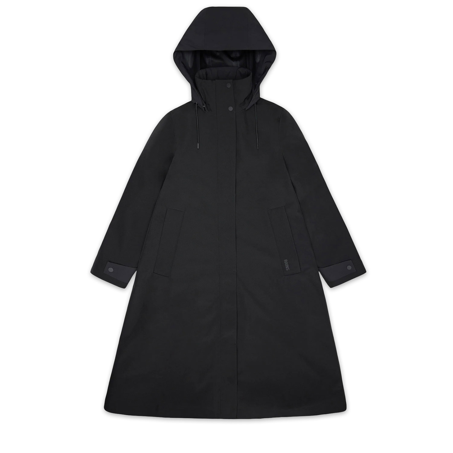 Αδιάβροχα ανδρικά Rains Μαύρο 12500-01 Suva Vision Softshell A-Line W Jacket W3 261