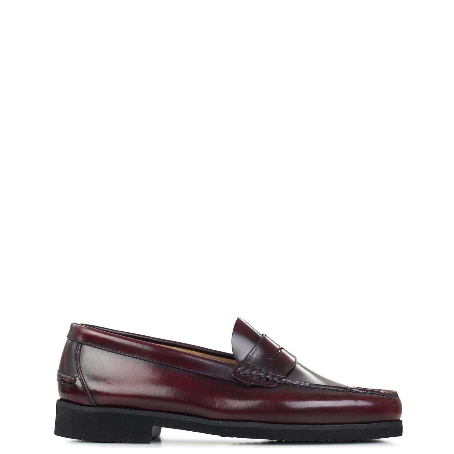 Μοκασίνια ανδρικά Sea And City Μπορντό C347701 City Rubber 100