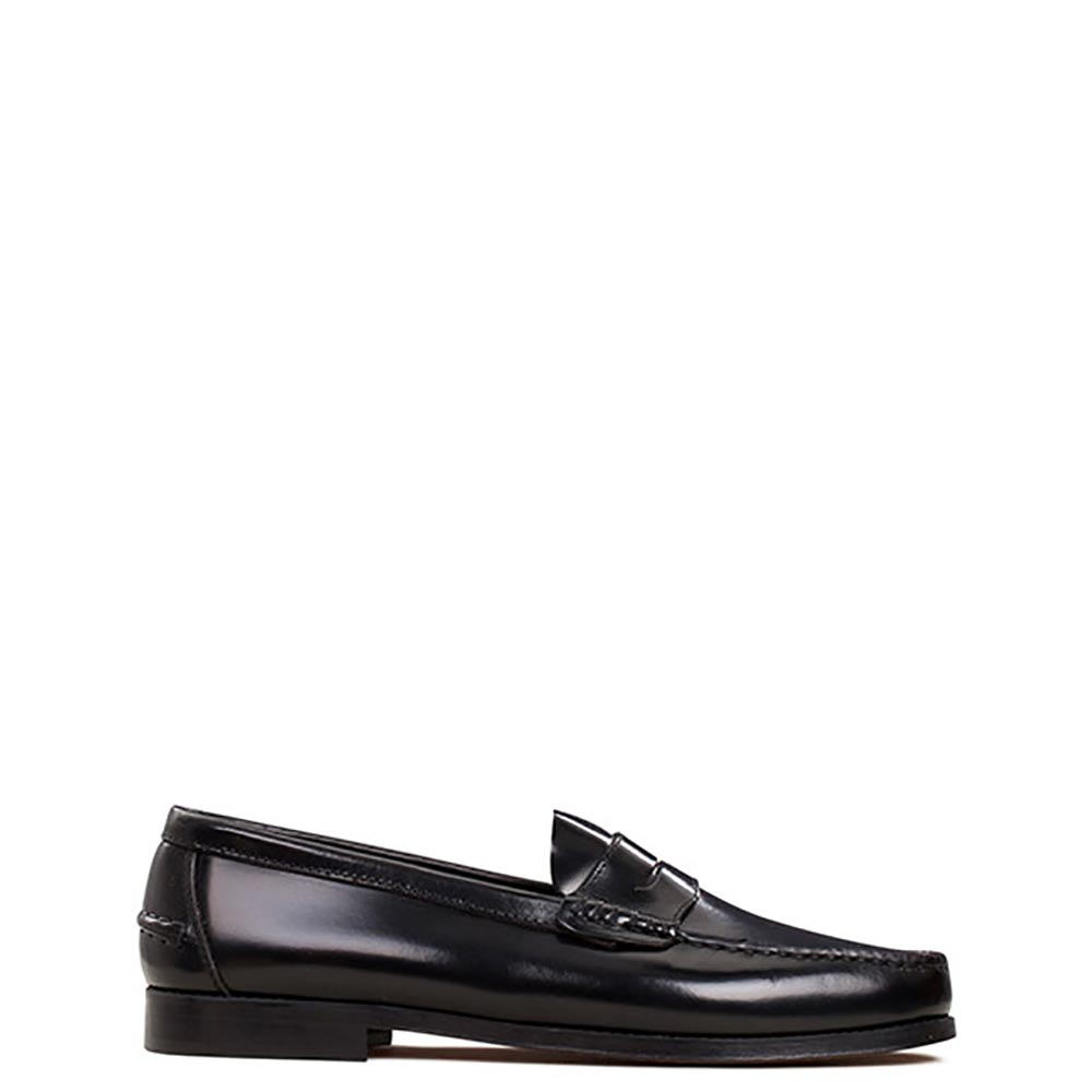 Μοκασίνια ανδρικά Sea And City Μαύρο C347700 City Leather 100