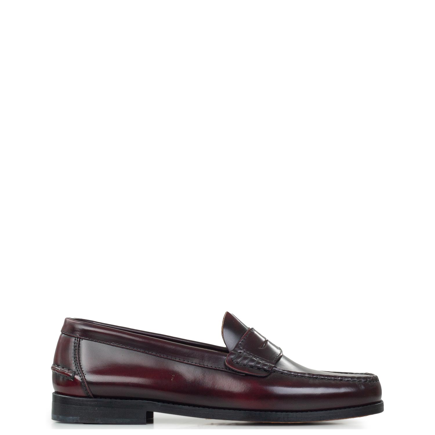 Μοκασίνια ανδρικά Sea And City Μπορντό C347700 City Leather 100