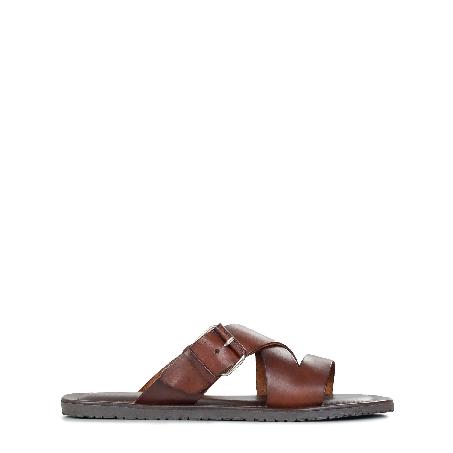 Πέδιλα-Σανδάλια ανδρικά The Sandals Factory Καφέ M6331 252