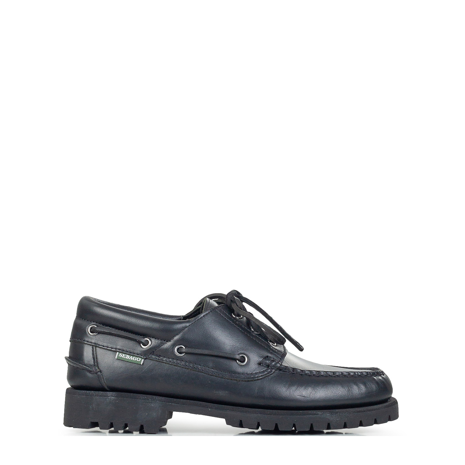 Boat ανδρικά Sebago Μαύρο 741271W-924 Acadia Waxy 261