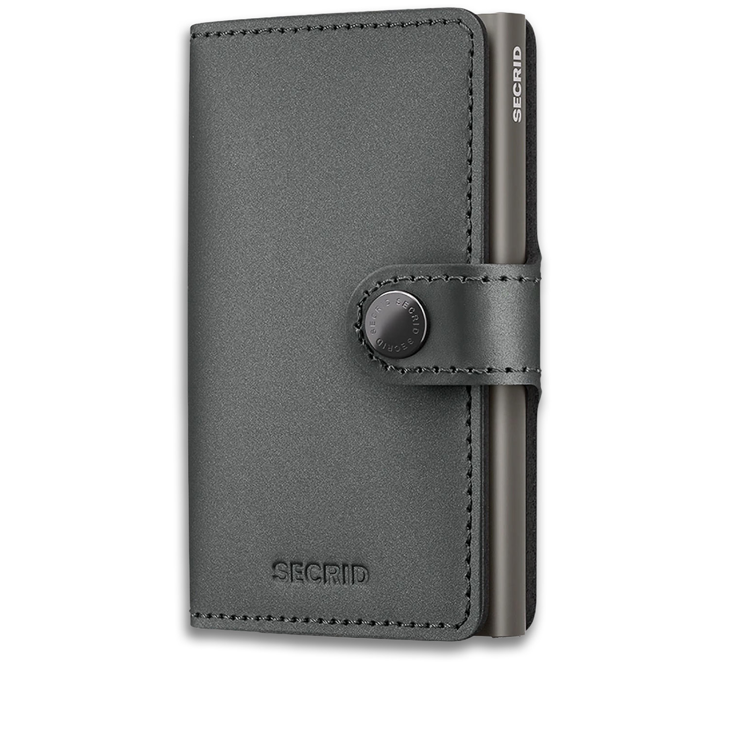 Πορτοφόλια ανδρικά Secrid Ασημί 8721077501543 Miniwallet Matte Satin 100