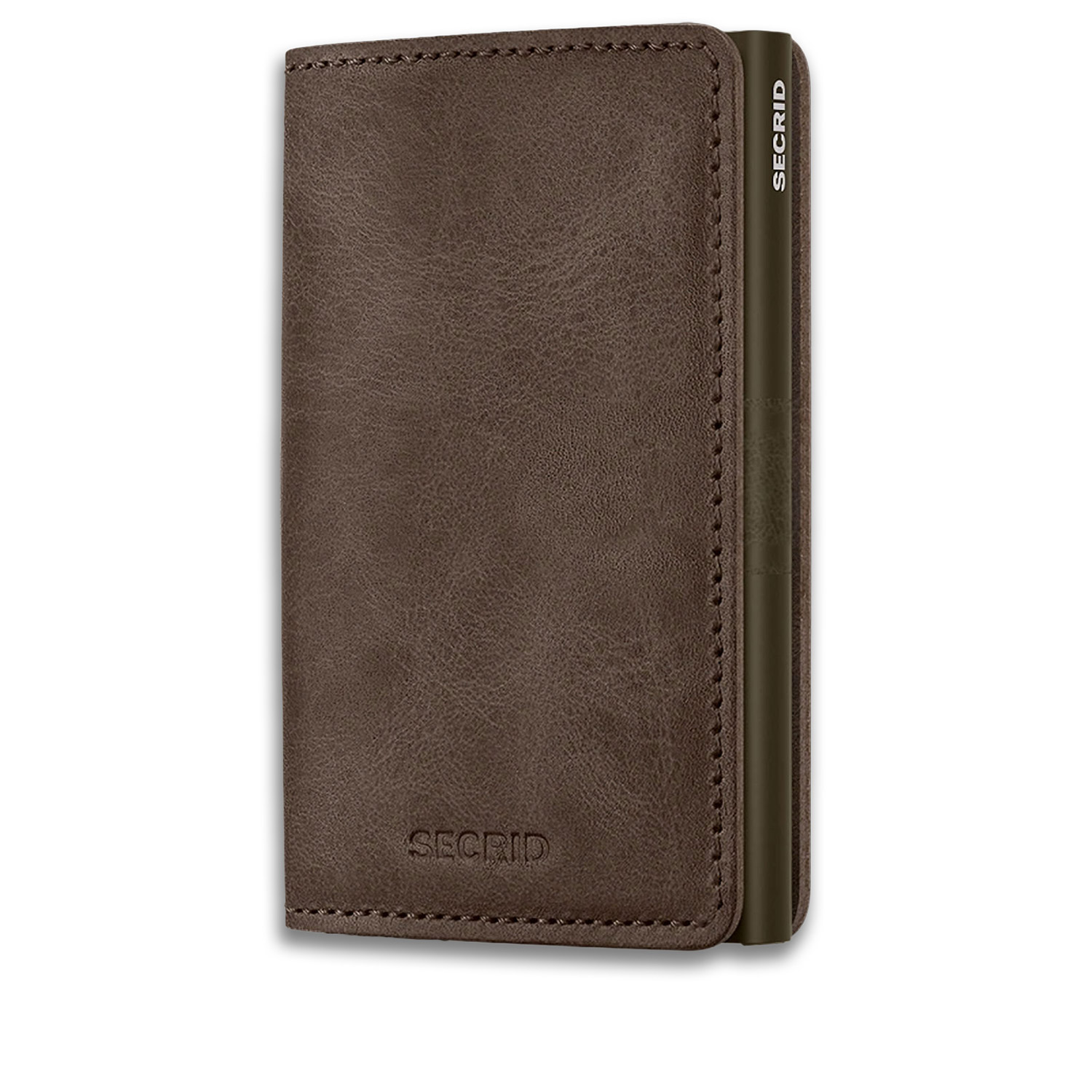Πορτοφόλια ανδρικά Secrid Καφέ 8721077501529 Slimwallet Vintage 100