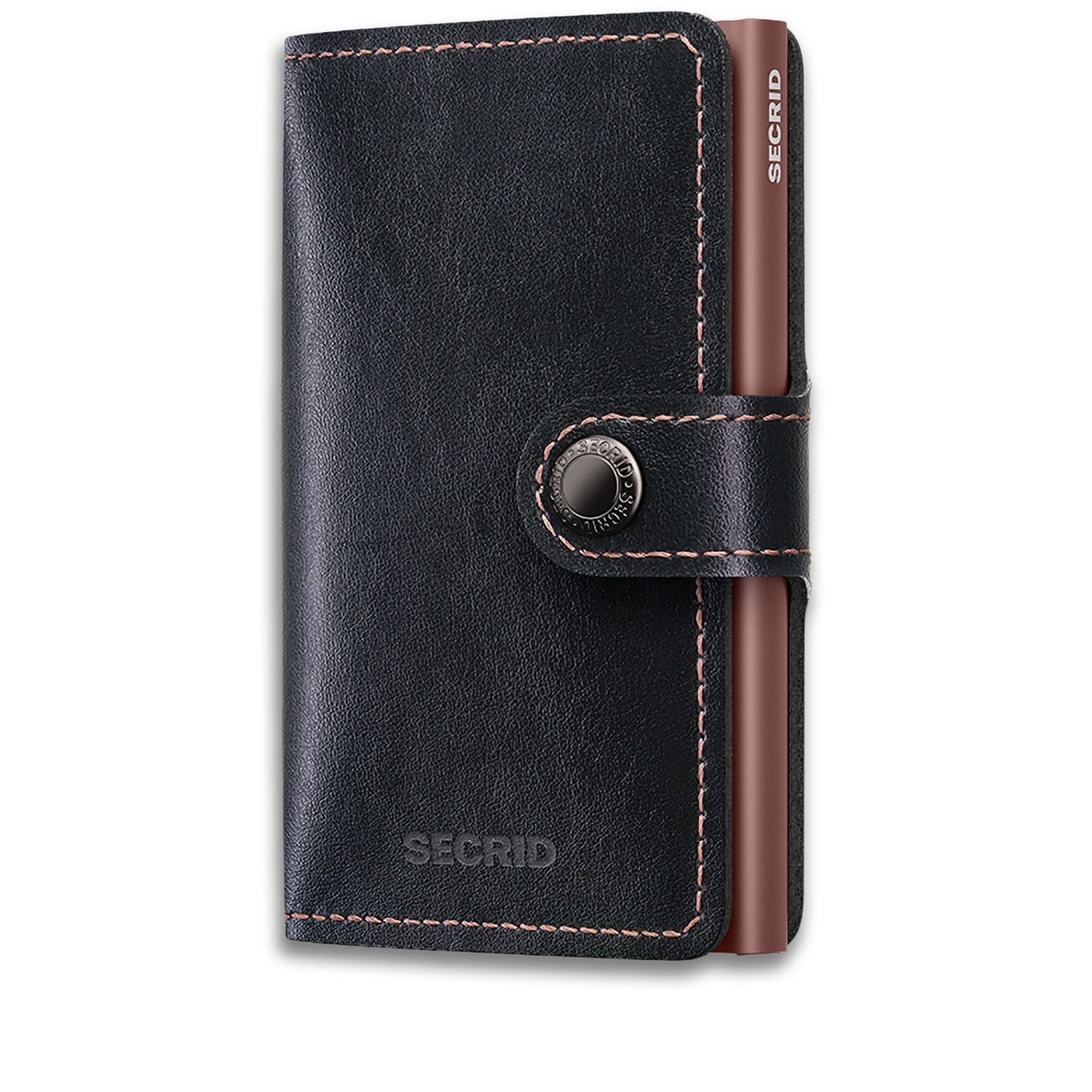 Πορτοφόλια ανδρικά Secrid Black Rose 8721077500997 Miniwallet MIRUM 100