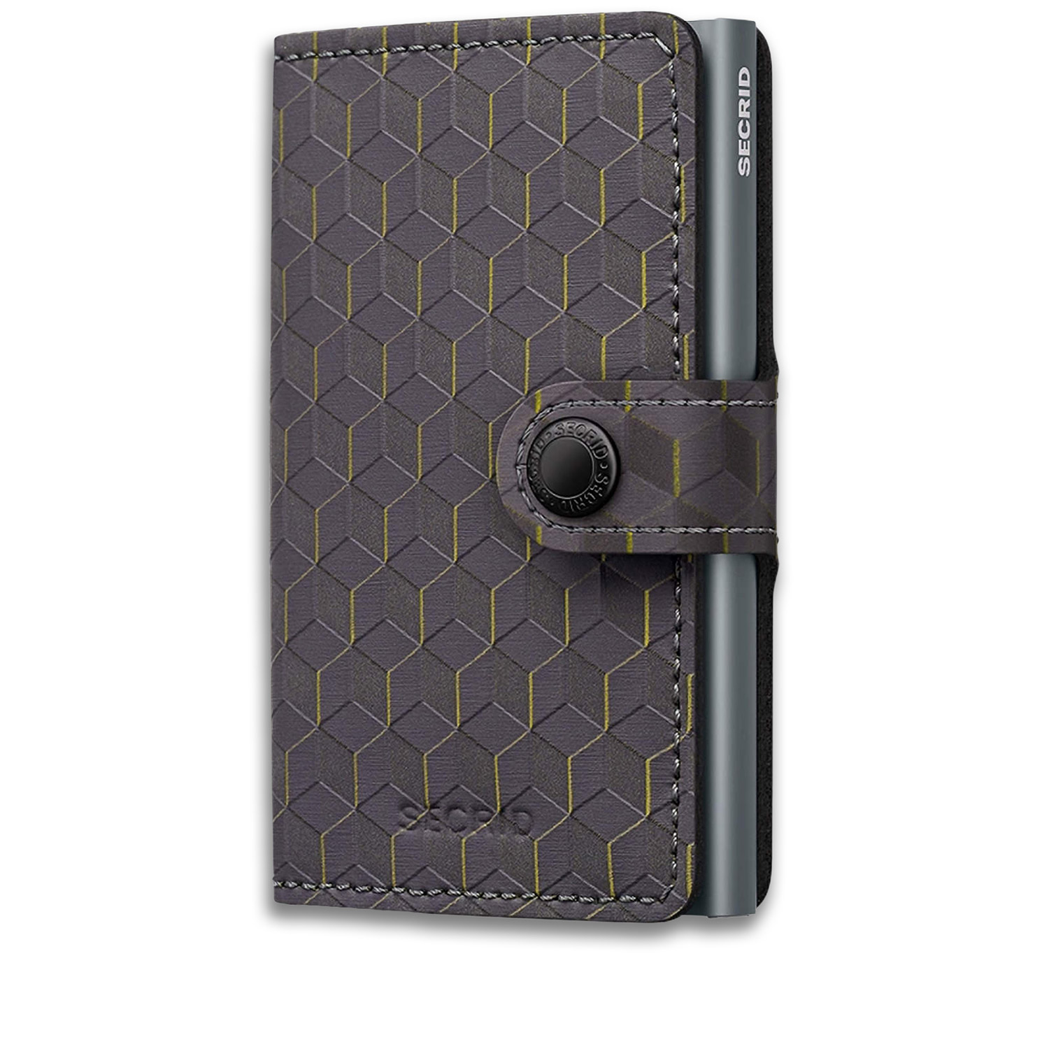 Πορτοφόλια ανδρικά Secrid Γκρι 8721077501192 Miniwallet Optical 100