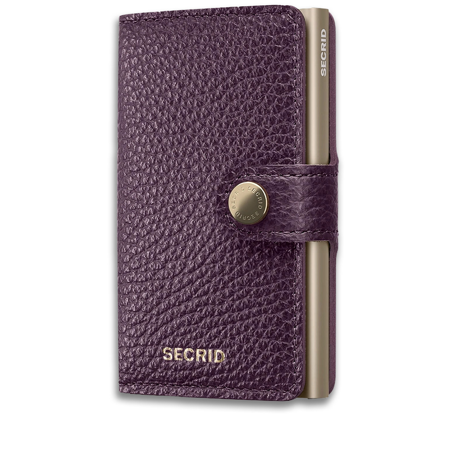 Πορτοφόλια ανδρικά Secrid Μώβ 8721077501000 Miniwallet Pebble 100