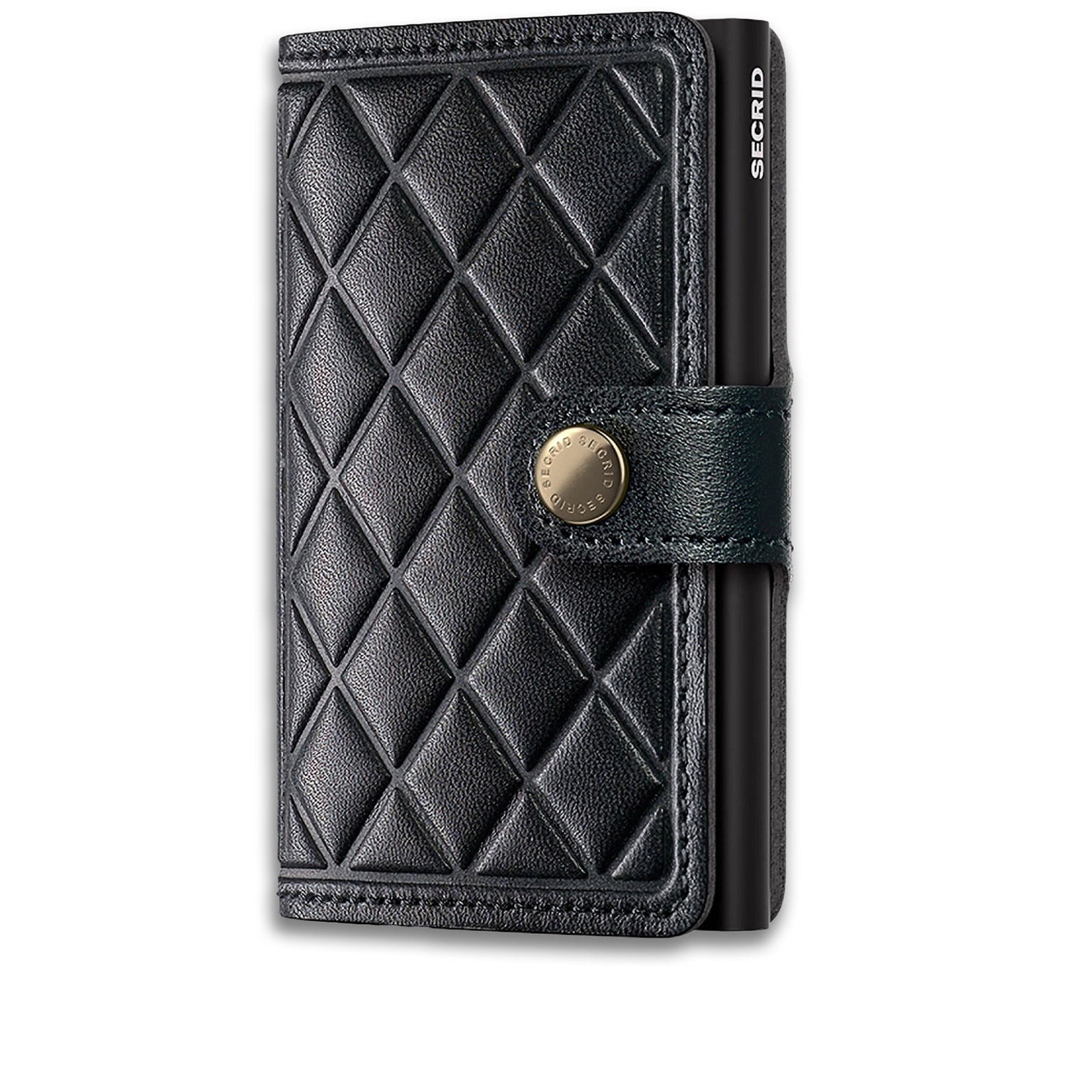 Πορτοφόλια ανδρικά Secrid Μαύρο 8721077500195 Premium Miniwallet+ Emboss Diamond 100