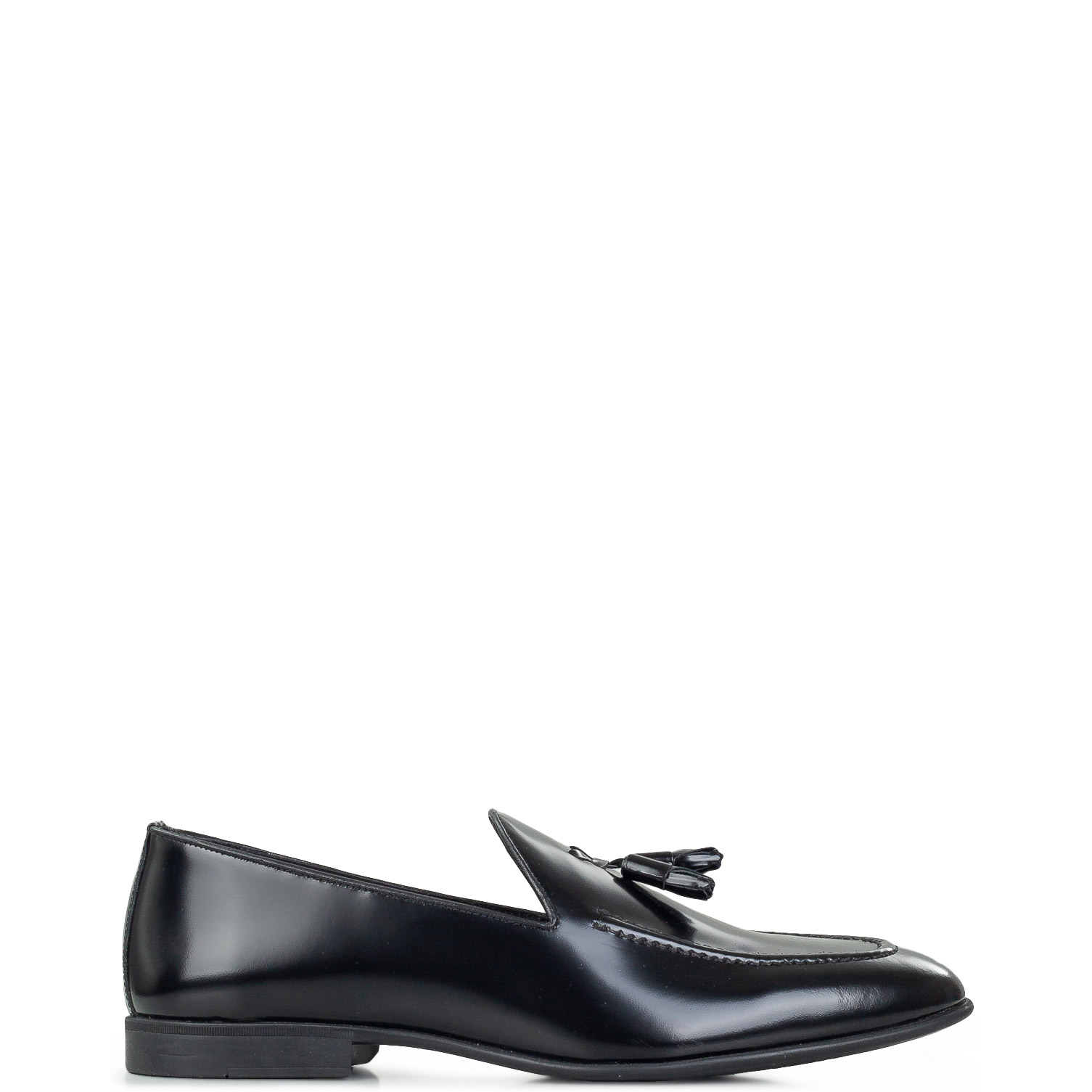 Μοκασίνια ανδρικά Sigotto Μαύρο X-201 100