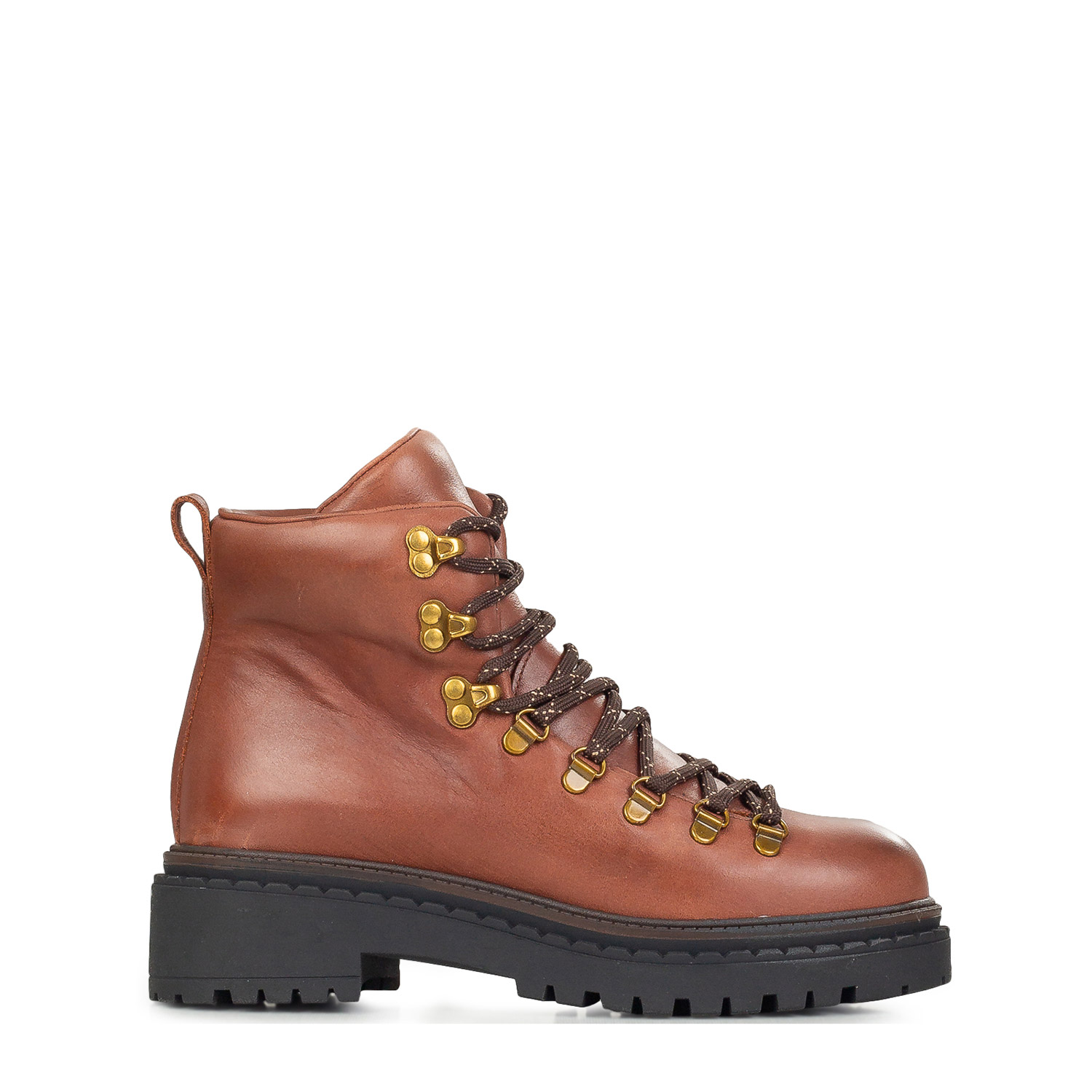 Μπότες - Μποτάκια γυναικείες Skins Καφέ 25FW27 261