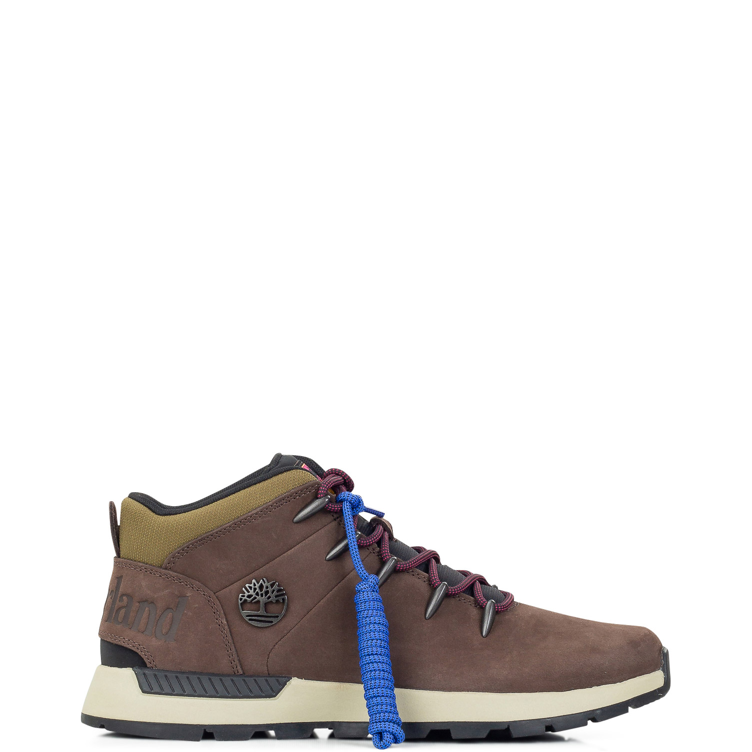 Μπότες - Μποτάκια ανδρικές Timberland Καφέ W071 DARK BROWN Sprint Trekker Mid 100