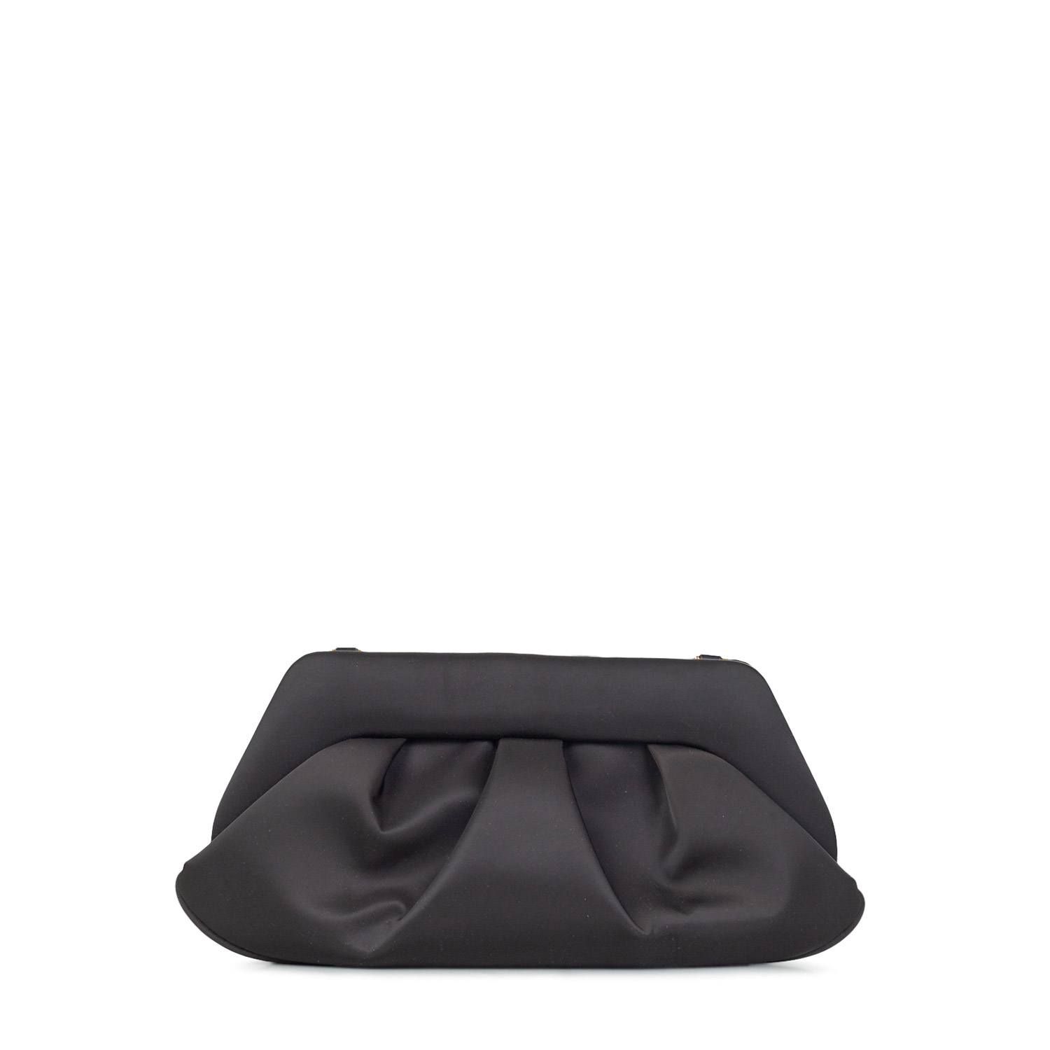 Clutch γυναικεία THEMOIRe Μαύρο TMFW25EMRSA1 Emera Satin 261