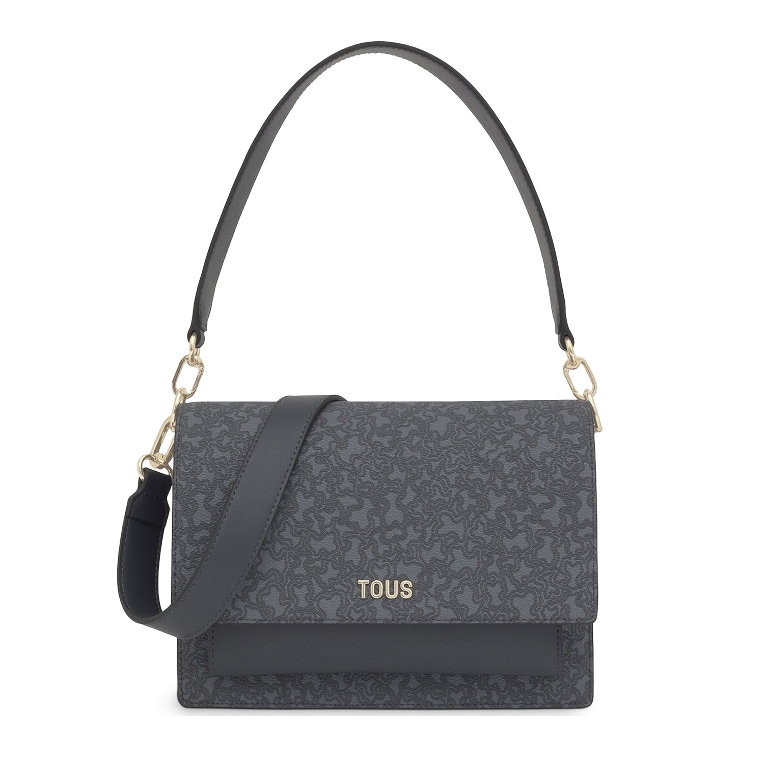 Shoulder Bags γυναικεία Tous Γκρι 2002183347 Bandolera M. Audree Kaos Mini Lines 261