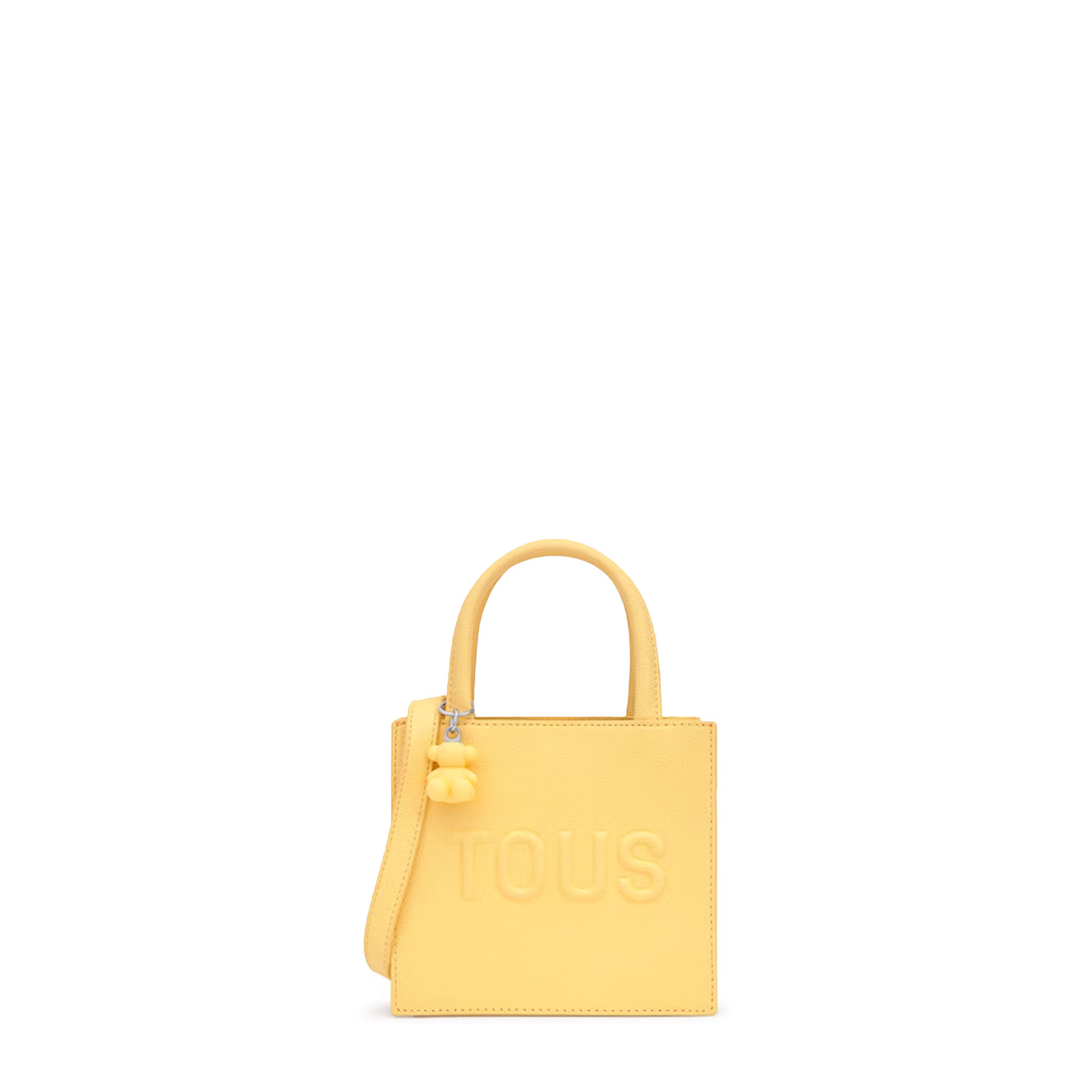 Mini Bags γυναικεία Tous Κίτρινο 2002373905 Mini Cube Tous Back To Basics 262