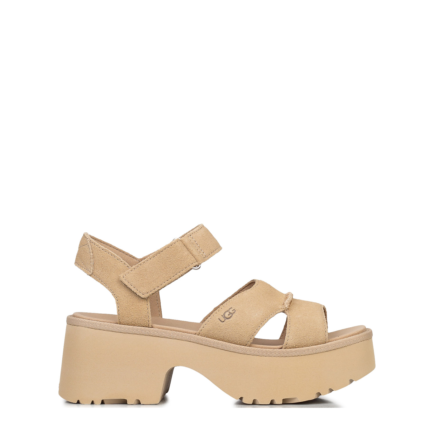 Πέδιλα-Σανδάλια γυναικεία UGG Μπεζ 1167475-MDSD New Heights Ankle Strap 262
