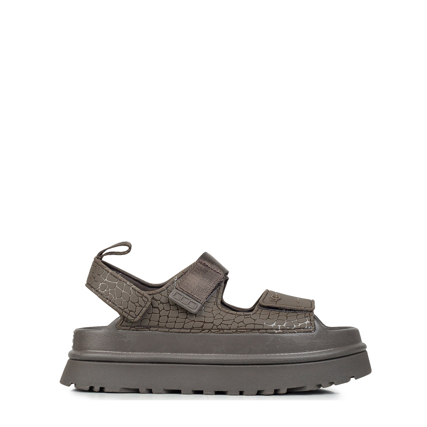 Πέδιλα-Σανδάλια γυναικεία UGG Γκρι 1175311-DNSS GoldenGlow Embossed 262