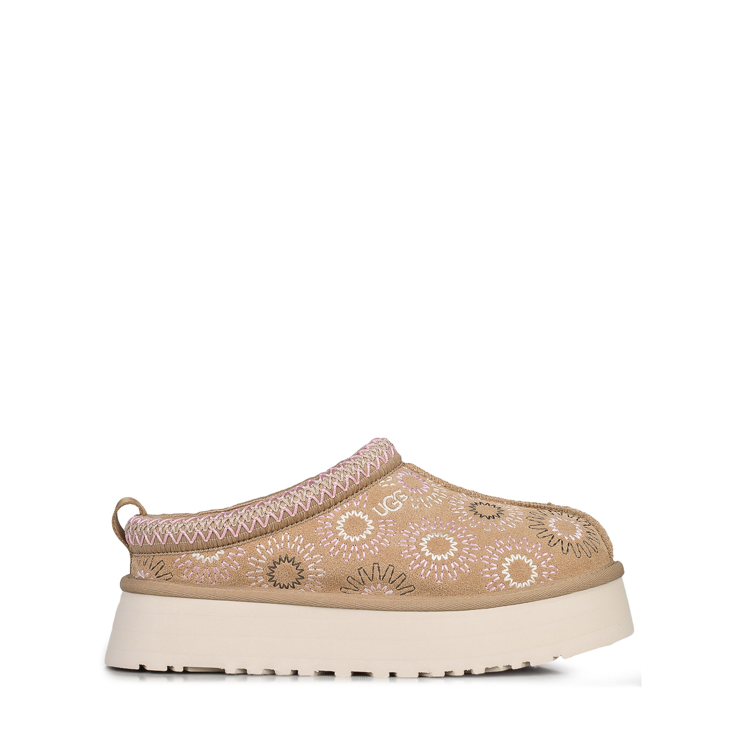 Παντόφλες UGG γυναικείες UGG Μπεζ 1178193-MDSD Tazz Sun Stitch 262